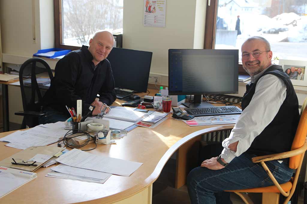 Dietmar Burger und Klaus Weisenbach (v.l.)